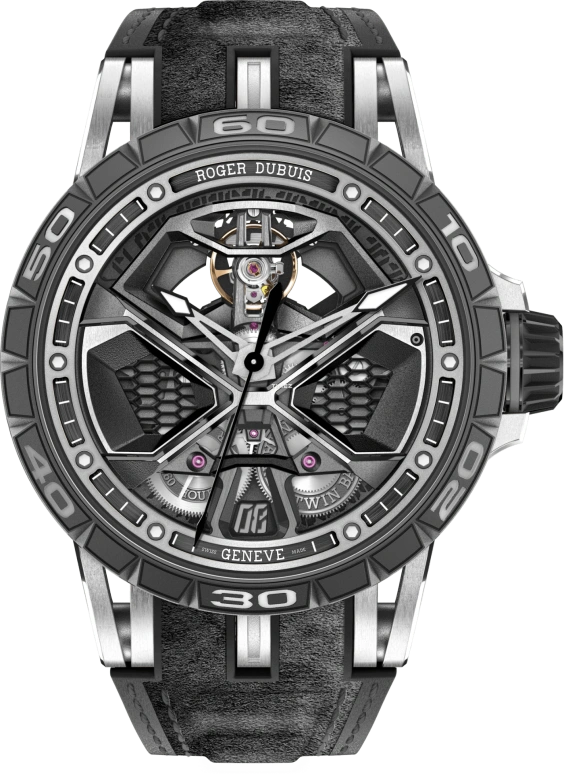 Roger Dubuis,Excalibur Spider 45mm,45mm,Titanium,Skeleton,DBEX0803