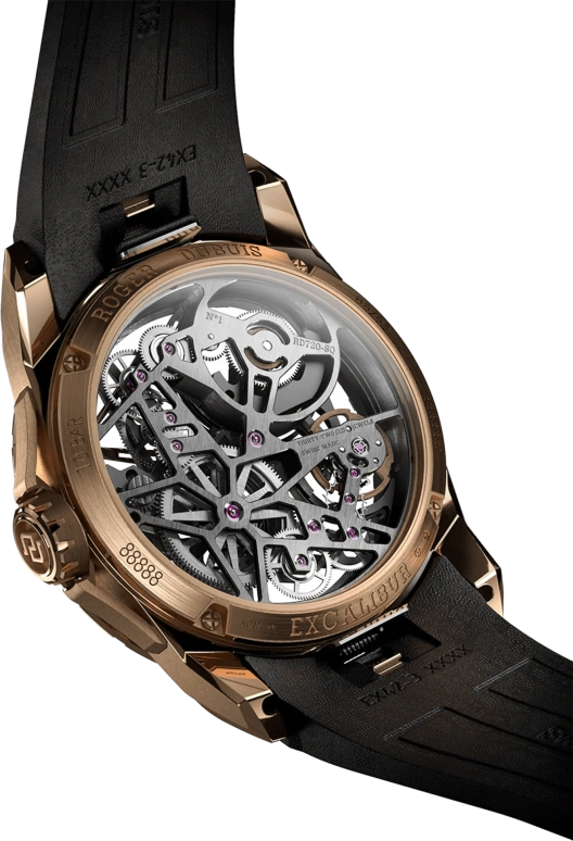 Roger Dubuis,Excalibur 42mm,42mm,Eon Gold™,Automatic,72hours,In-house Caliber,RDDBEX0954