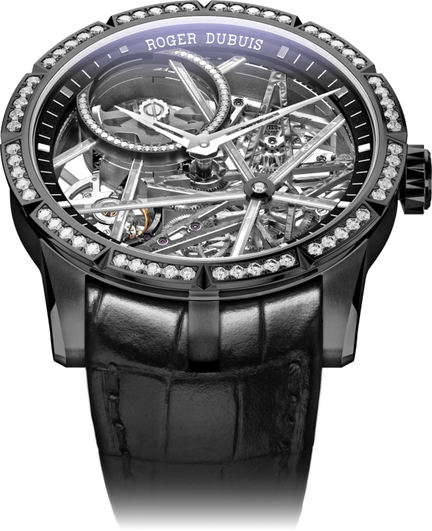 Roger Dubuis,Excalibur 42mm,42mm,Titanium,Black,Automatic,60hours,In-house Caliber,RDDBEX0756