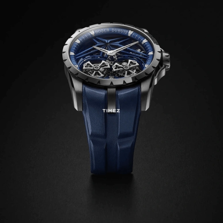 Roger Dubuis,Excalibur 45mm,45mm,Cobalt-chromium Alloy,Silver,Handwound,Tourbillon,72hours,RDDBEX1109