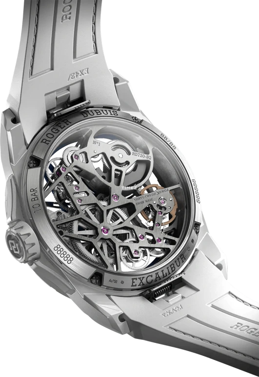 Roger Dubuis,Excalibur 42mm,42mm,Ceramic,Skeleton,Automatic,72hours,In-house Caliber,RDDBEX0987