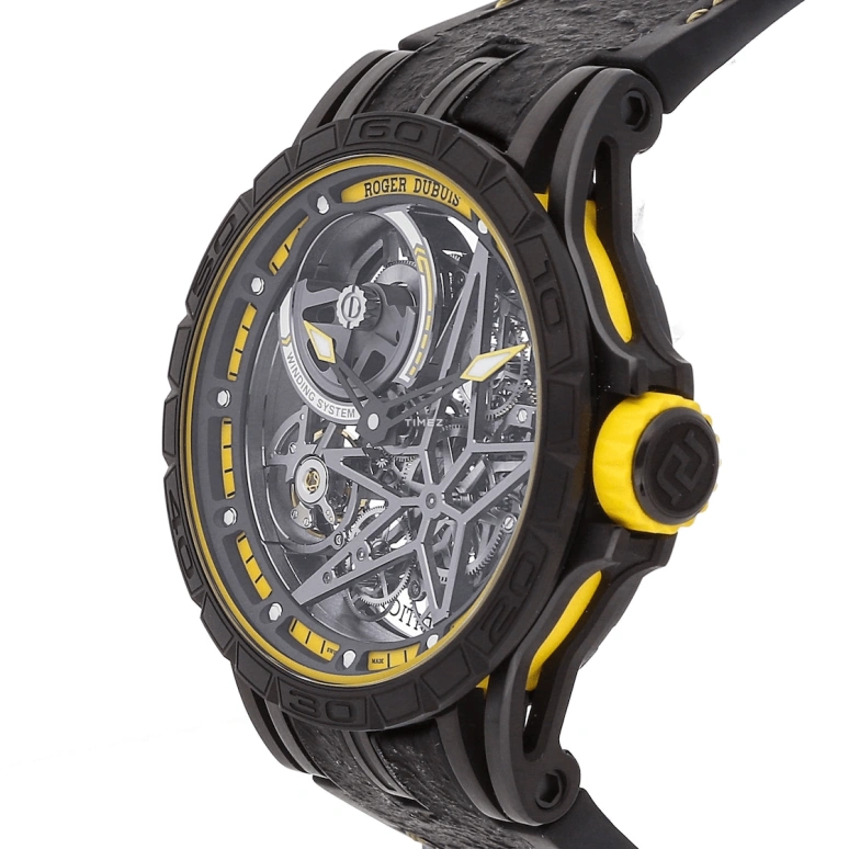 Roger Dubuis,Excalibur 45mm,45mm,Titanium,Skeleton,Automatic,60hours,In-house Caliber,RDDBEX0616
