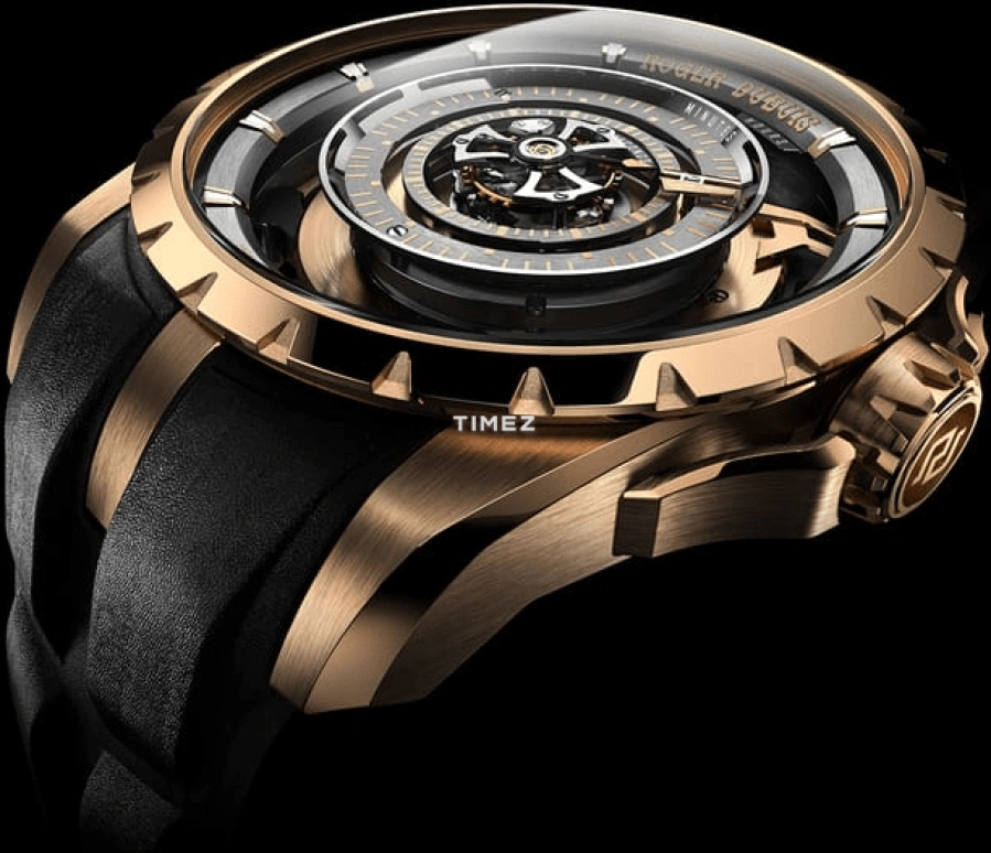 Roger Dubuis,Hyper Watches™ 45mm,45mm,Rose Gold,Skeleton,Handwound,Tourbillon,72hours,RDDBEX1119