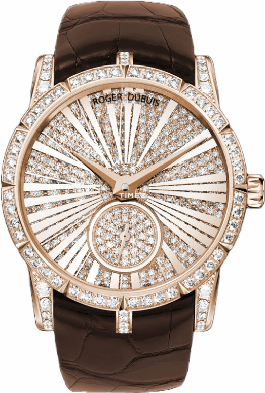 Roger Dubuis,Excalibur 36mm,36mm,Rose Gold,Silver,Rose Gold,Automatic,48hours,In-house Caliber,RDDBEX0357