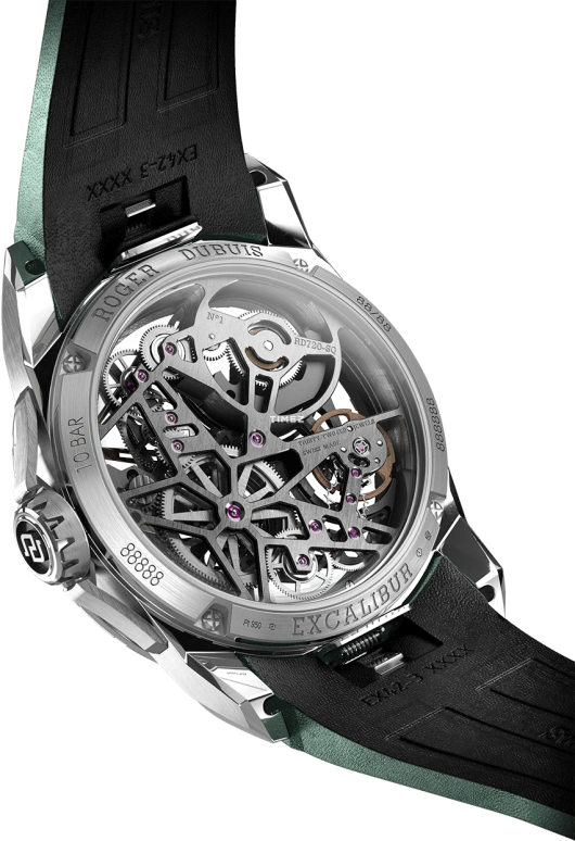 Roger Dubuis,Excalibur 42mm,42mm,Platinum,White,Automatic,72hours,In-house Caliber,RDDBEX1010