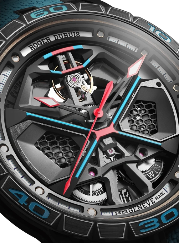 Roger Dubuis,Excalibur 45mm,45mm,Titanium Gold,Skeleton,Automatic,Day,60hours,RDDBEX1007