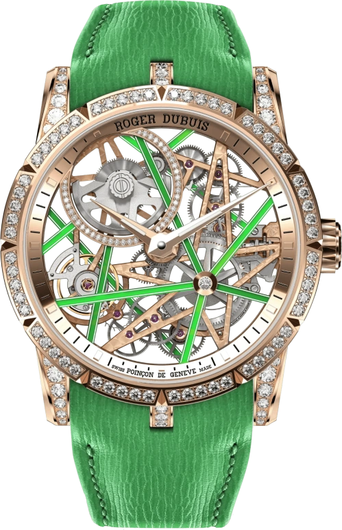 Roger Dubuis,Excalibur 42mm,42mm,Rose Gold,Rose,Automatic,60hours,In-house Caliber,RDDBEX0831