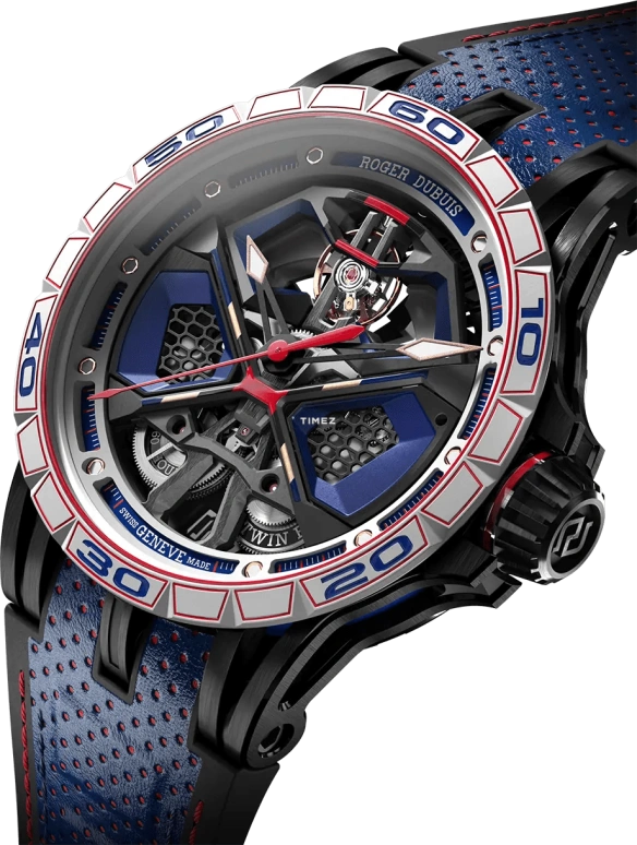 Roger Dubuis,Excalibur 45mm,45mm,Titanium Gold,Skeleton,Automatic,Day,60hours,RDDBEX1008