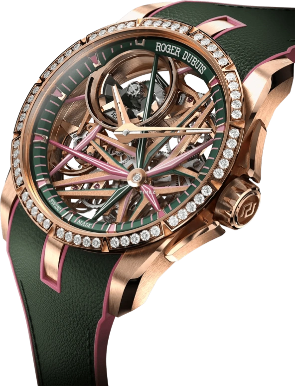 Roger Dubuis,Excalibur 42mm,42mm,Eon Gold™,Skeleton,Automatic,72hours,In-house Caliber,RDDBEX1039