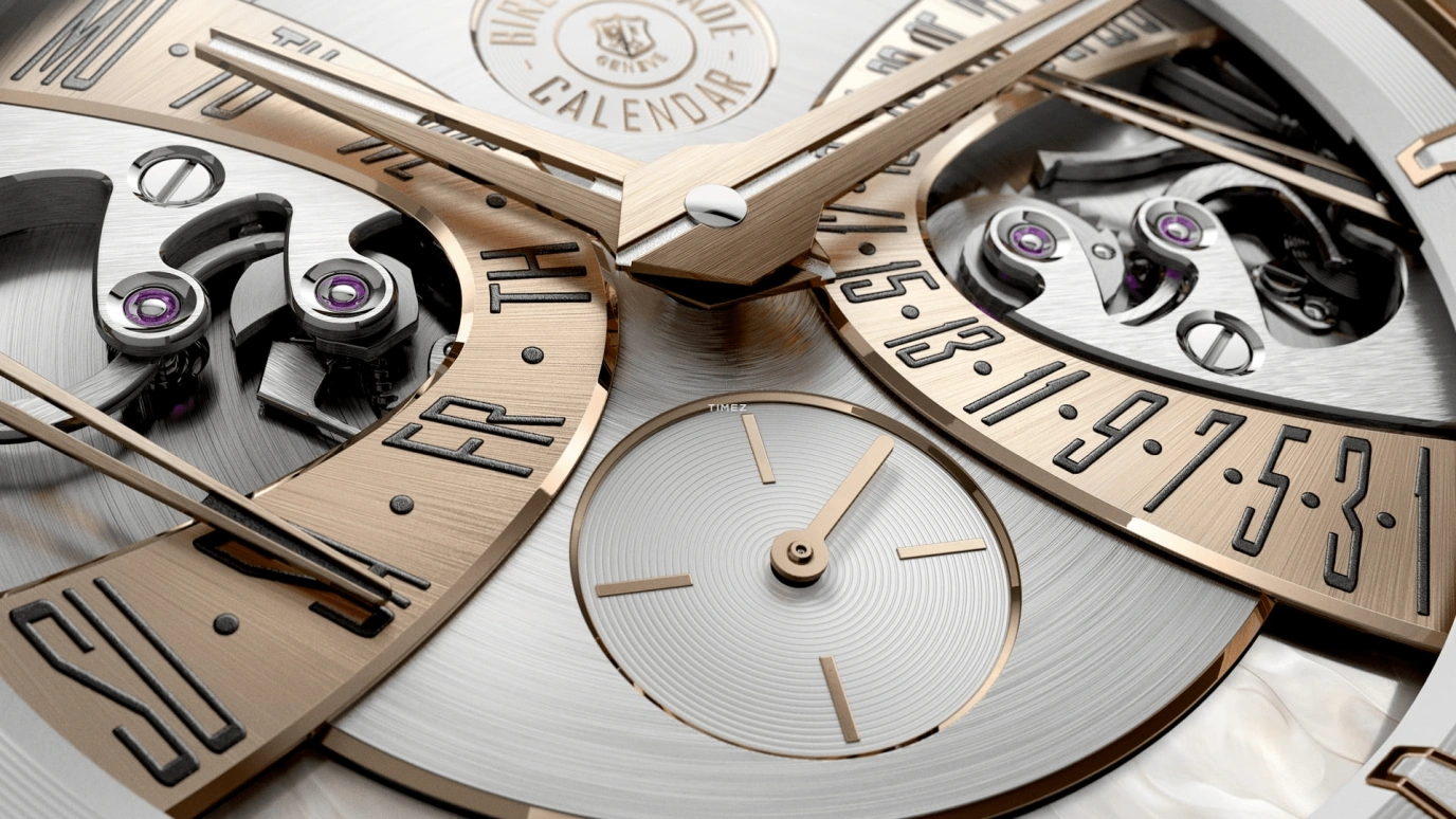 Roger Dubuis,Excalibur 40mm,40mm,Pink Gold,White,Automatic,Date,Day,Retrograde,RDDBEX1179