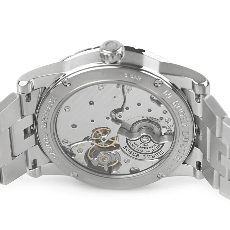 Roger Dubuis,Excalibur 42mm,42mm,Stainless Steel,Silver,Automatic,Day,52hours,RDDBEX0448