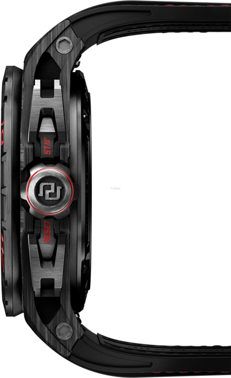 Roger Dubuis,Excalibur Spider 45mm,45mm,Titanium,Black,Skeleton,Automatic,Chronograph,Day,Tourbillon,Flyback,Sapphire,Crystal Glass,Round,RDDBEX1046