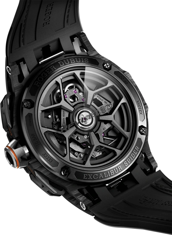 Roger Dubuis,Excalibur Spider 45mm,45mm,Titanium,Skeleton,Automatic,Chronograph,Day,Flyback,RDDBEX1045
