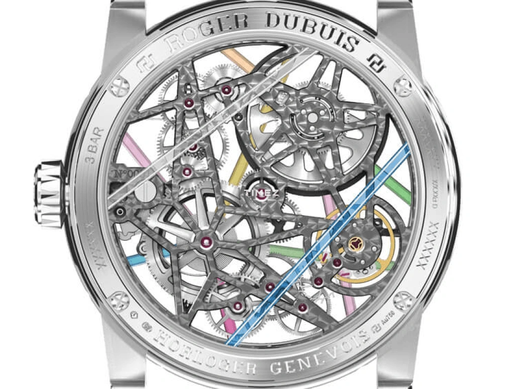 Roger Dubuis,Excalibur 42mm,42mm,White Gold,Skeleton,Automatic,Tourbillon,60hours,RDDBEX0804