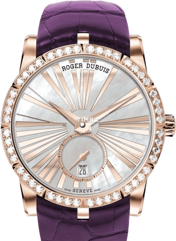 Roger Dubuis,Excalibur 36mm,36mm,Rose Gold,Rose,White,Automatic,Day,48hours,RDDBEX0588