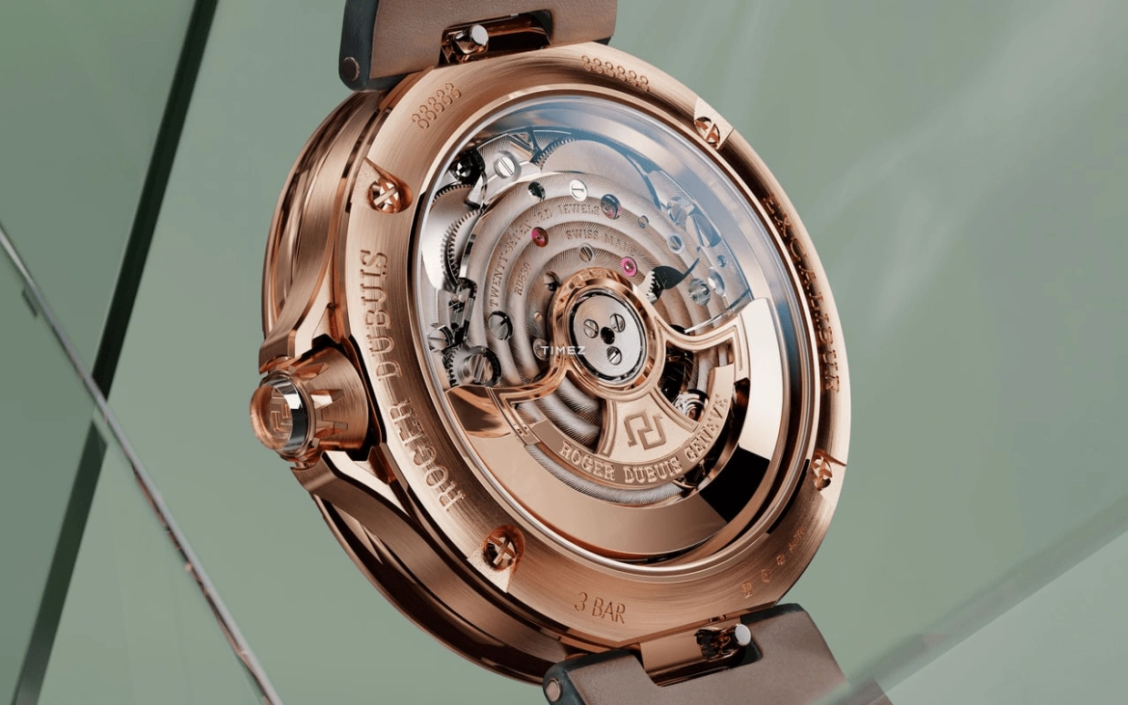 Roger Dubuis,Excalibur 36mm,36mm,Rose Gold,Grey,Automatic,48hours,In-house Caliber,RDDBEX1193