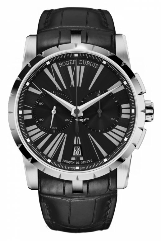Roger Dubuis,Excalibur 42mm,42mm,Stainless Steel,Black,Automatic,52hours,In-house Caliber,RDDBEX0387