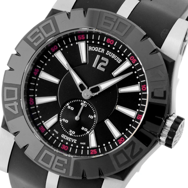 Roger Dubuis,Easy Diver 46mm,46mm,Stainless Steel,Black,Automatic,48hours,In-house Caliber,RDDBSE0280