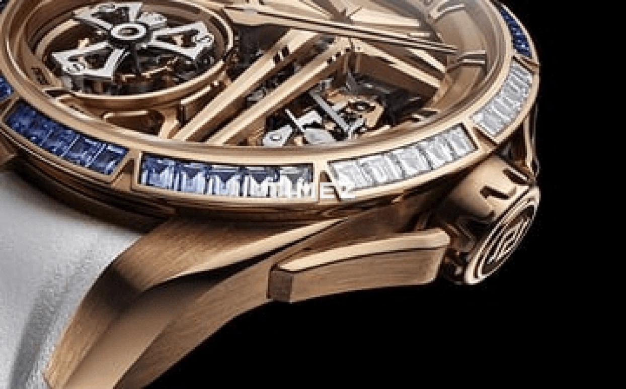 Roger Dubuis,Excalibur 42mm,42mm,Pink Gold,Skeleton,Rose Gold,Handwound,Tourbillon,72hours,RDDBEX1134