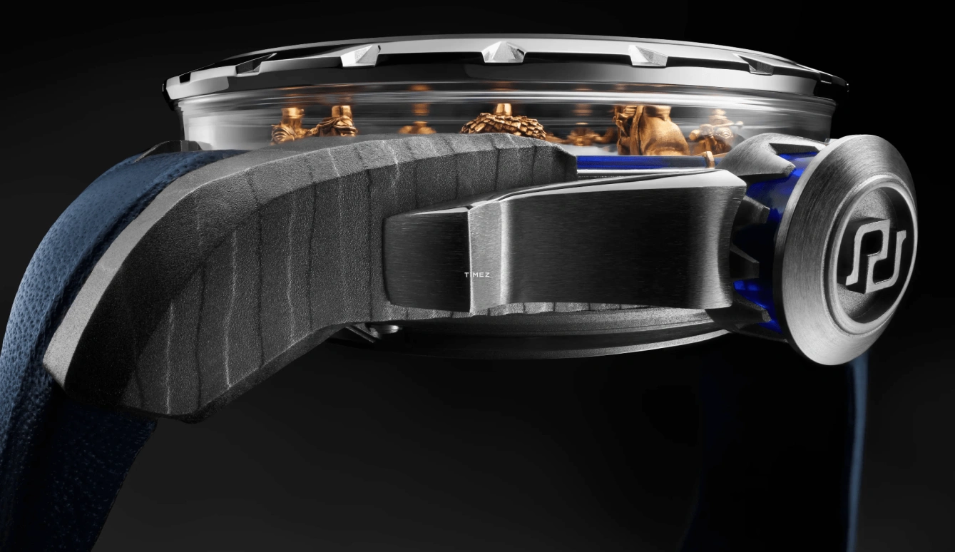 Roger Dubuis,Knights of The Round Table 45mm,45mm,Titanium,White,Automatic,48hours,In-house Caliber,RDDBEX1058