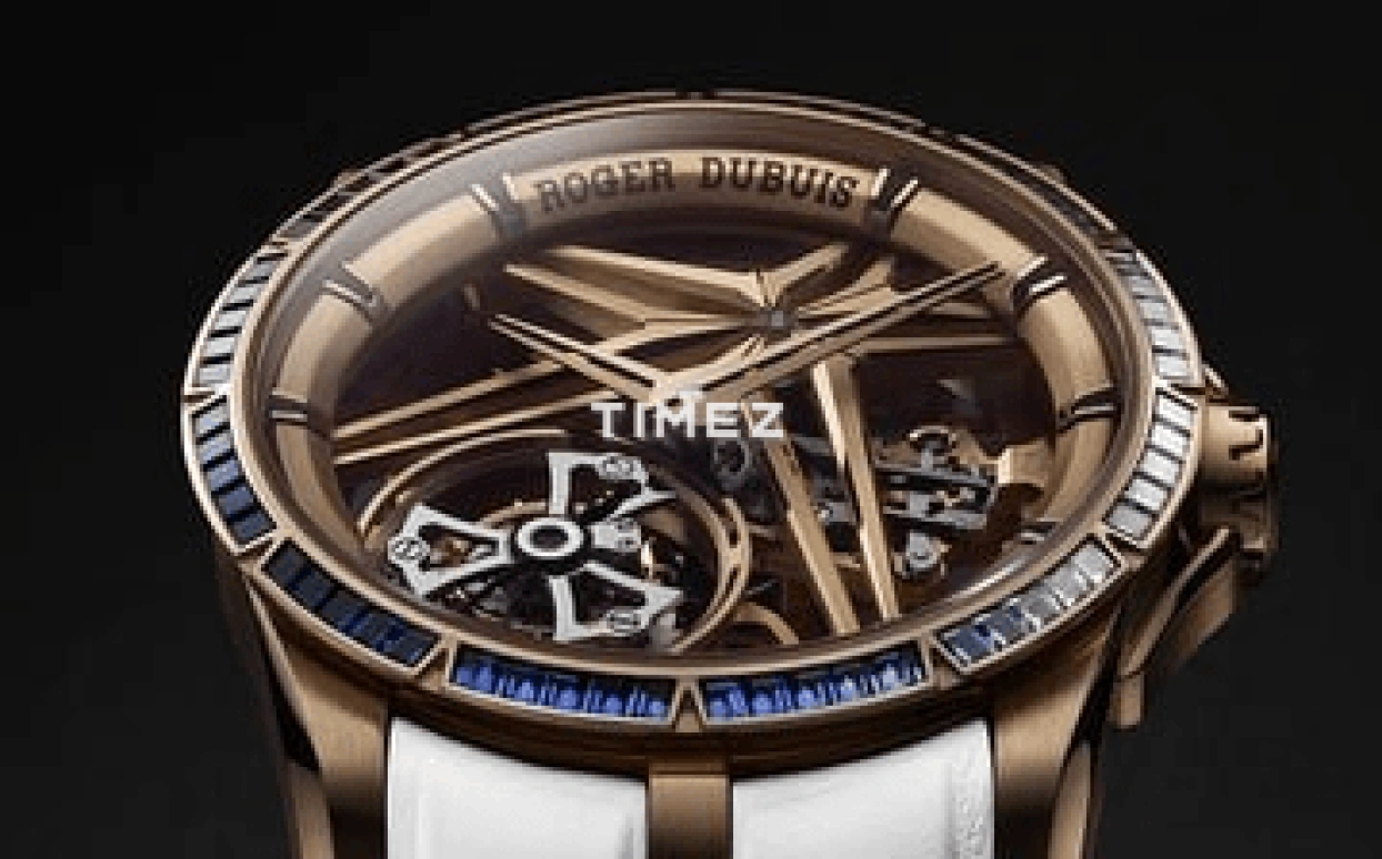 Roger Dubuis,Excalibur 42mm,42mm,Pink Gold,Skeleton,Rose Gold,Handwound,Tourbillon,72hours,RDDBEX1134