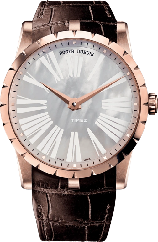Roger Dubuis,Excalibur 42mm,42mm,Rose Gold,White,Automatic,52hours,In-house Caliber,RDDBEX0348