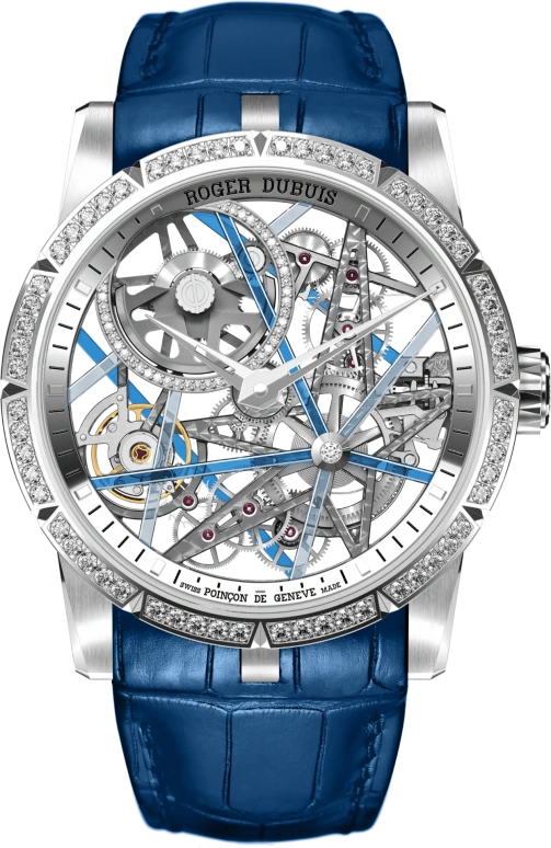 Roger Dubuis,Excalibur 42mm,42mm,White Gold,Automatic,60hours,In-house Caliber,RDDBEX0744