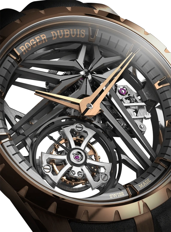 Roger Dubuis,Excalibur 42mm,42mm,Rose Gold,Handwound,72hours,In-house Caliber,RDDBEX0836