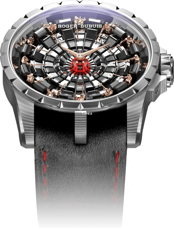 Roger Dubuis,Knights of The Round Table 45mm,45mm,Titanium,Grey,Automatic,48hours,In-house Caliber,RDDBEX0806