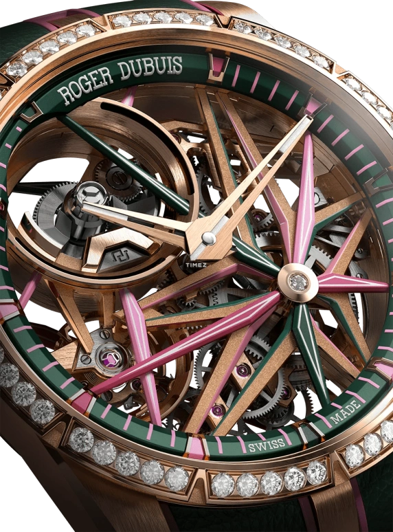 Roger Dubuis,Excalibur 42mm,42mm,Eon Gold™,Skeleton,Automatic,72hours,In-house Caliber,RDDBEX1039