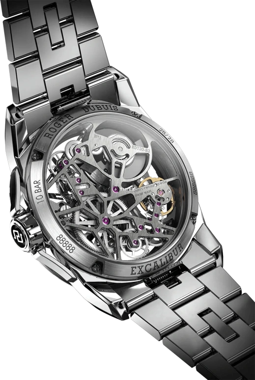 Roger Dubuis,Excalibur 42mm,42mm,Titanium Gold,Skeleton,Automatic,72hours,In-house Caliber,RDDBEX1013