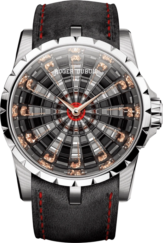 Roger Dubuis,Knights of The Round Table 45mm,45mm,Titanium,Grey,Automatic,48hours,In-house Caliber,RDDBEX0806