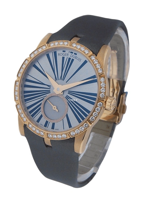 Roger Dubuis,Excalibur 36mm,36mm,Rose Gold,Rose Gold,Black,Automatic,48hours,In-house Caliber,RDDBEX0274