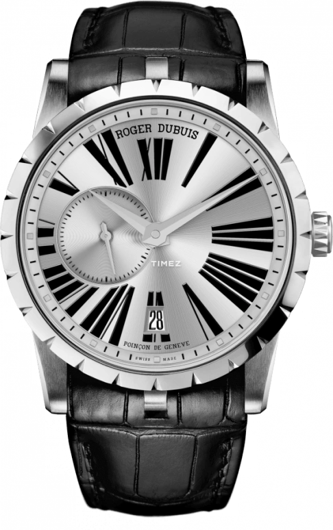 Roger Dubuis,Excalibur 42mm,42mm,Stainless Steel,Silver,Automatic,Day,52hours,RDDBEX0443