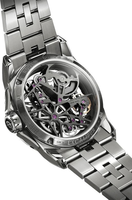 Roger Dubuis,Excalibur 42mm,42mm,Titanium Gold,Skeleton,Automatic,72hours,In-house Caliber,RDDBEX0956