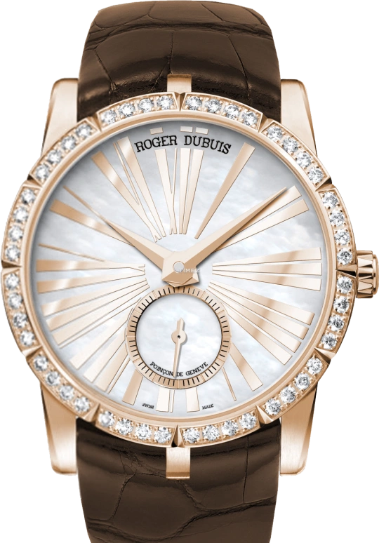 Roger Dubuis,Excalibur 36mm,36mm,Rose Gold,White,Automatic,48hours,In-house Caliber,RDDBEX0493