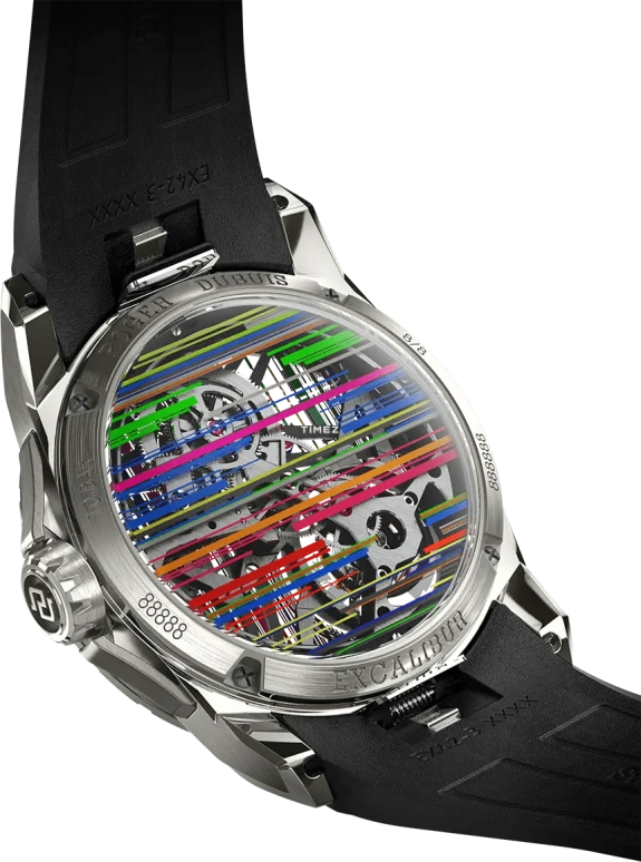 Roger Dubuis,Excalibur 42mm,42mm,Titanium Gold,Multi-Color,Handwound,Tourbillon,72hours,RDDBEX1028