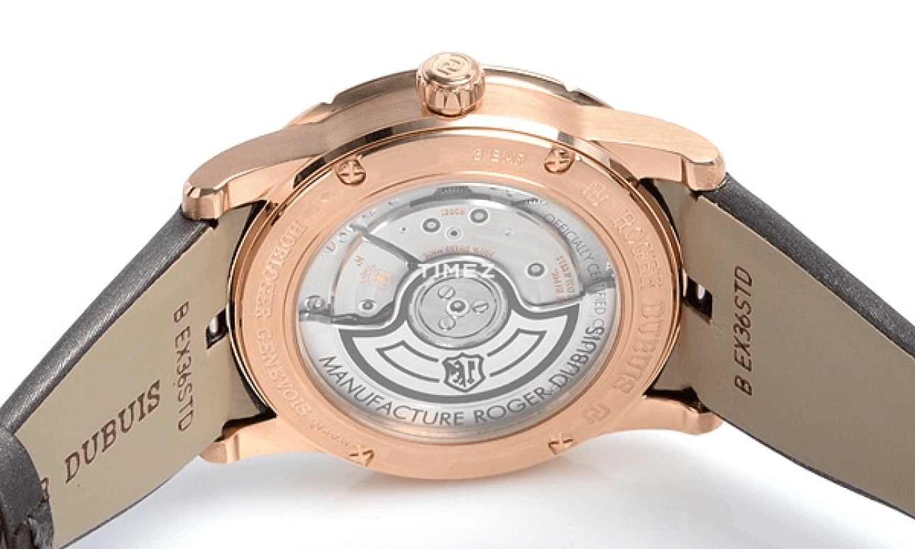 Roger Dubuis,Excalibur 36mm,36mm,Rose Gold,Black,Automatic,48hours,In-house Caliber,RDDBEX0355