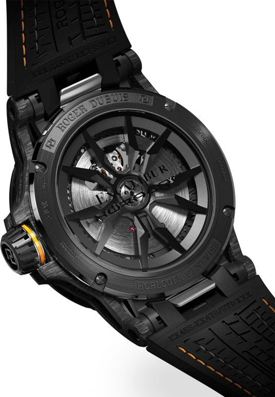 Roger Dubuis,Excalibur Spider 45mm,45mm,Carbon,Automatic,60hours,In-house Caliber,RDDBEX0972