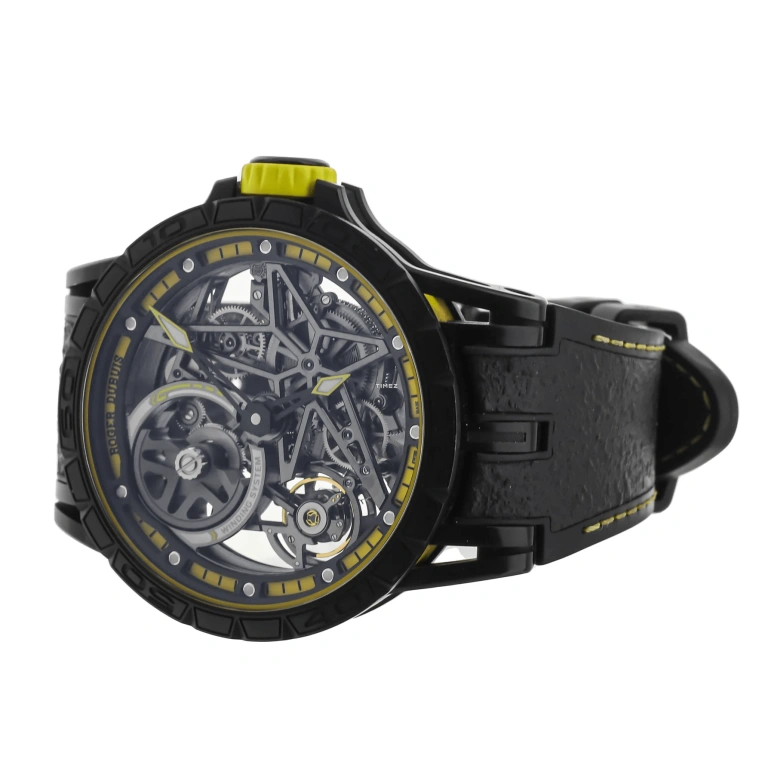 Roger Dubuis,Excalibur 45mm,45mm,Titanium,Skeleton,Automatic,60hours,In-house Caliber,RDDBEX0616