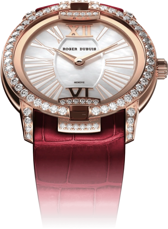 Roger Dubuis,VELVET 36mm,36mm,Rose Gold,Rose,White,Automatic,48hours,In-house Caliber,RDDBVE0073