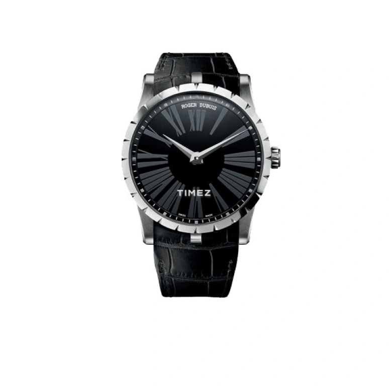 Roger Dubuis,Excalibur 42mm,42mm,White Gold,Black,Automatic,52hours,In-house Caliber,RDDBEX0350