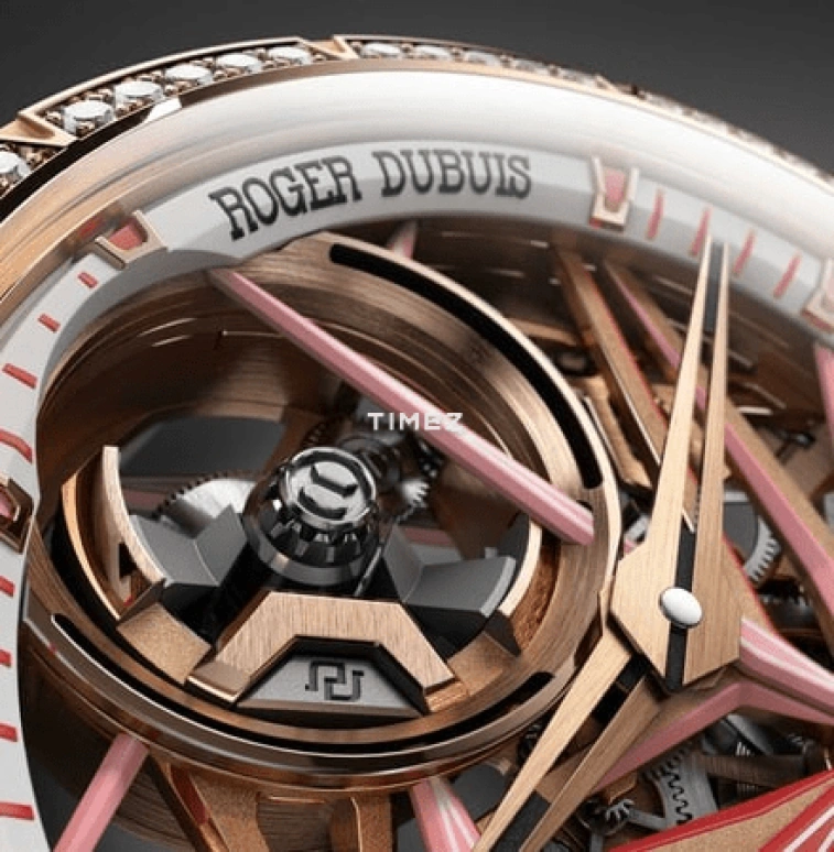 Roger Dubuis,Excalibur 42mm,42mm,Pink Gold,Skeleton,Automatic,72hours,In-house Caliber,RDDBEX1137