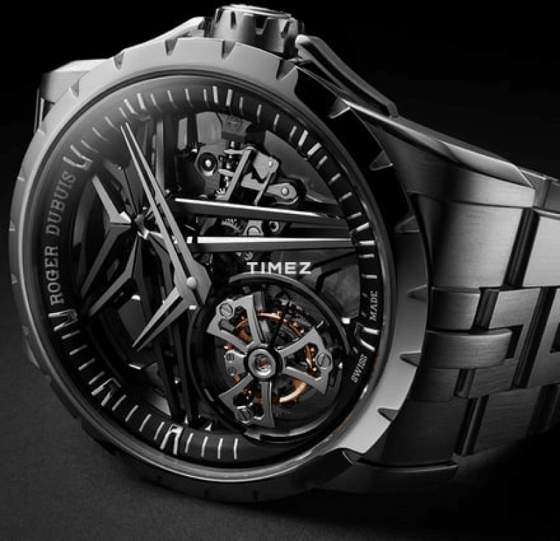 Roger Dubuis,Excalibur 42mm,42mm,Titanium,Skeleton,Handwound,Tourbillon,72hours,RDDBEX1112