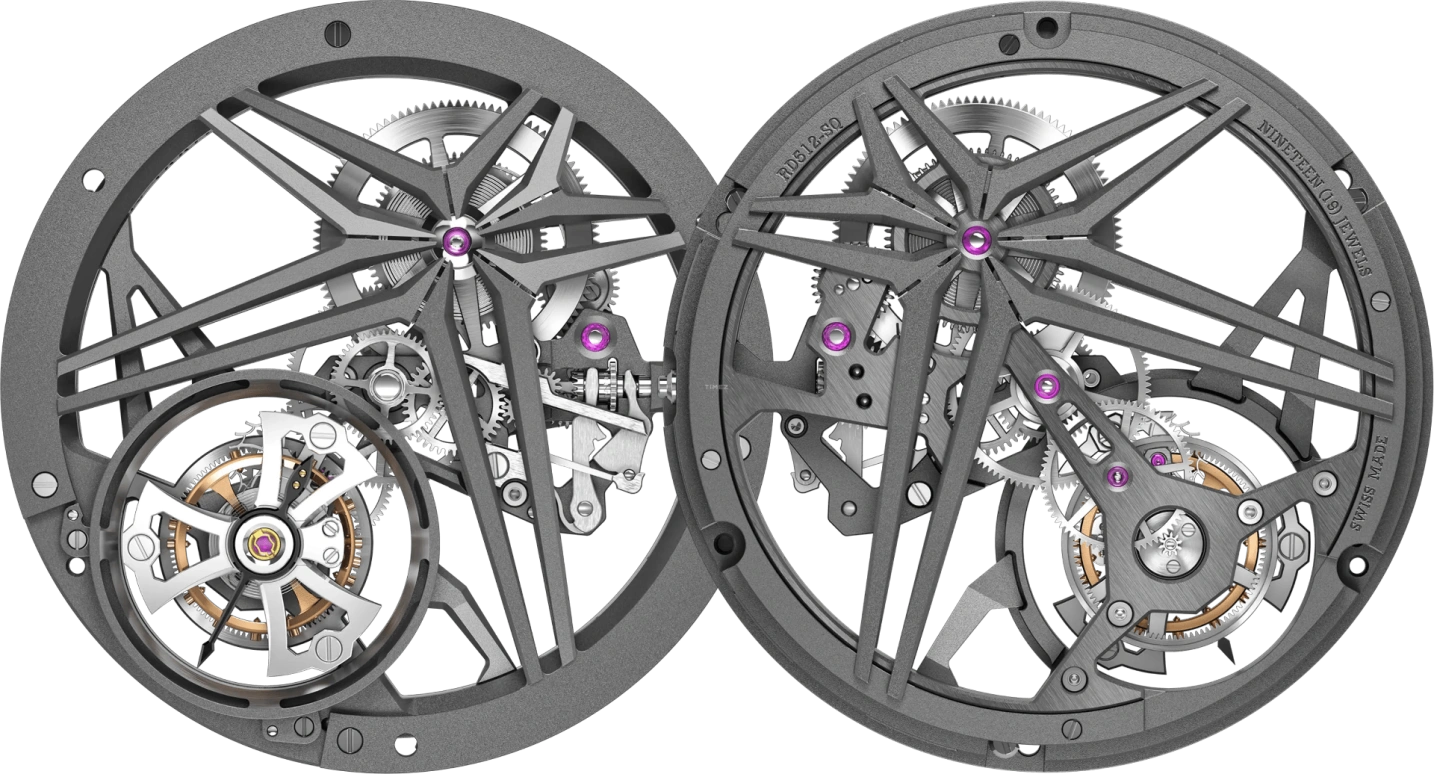 Roger Dubuis,Excalibur 42mm,42mm,Cobalt Alloy,Blue,Handwound,72hours,In-house Caliber,RDDBEX0838
