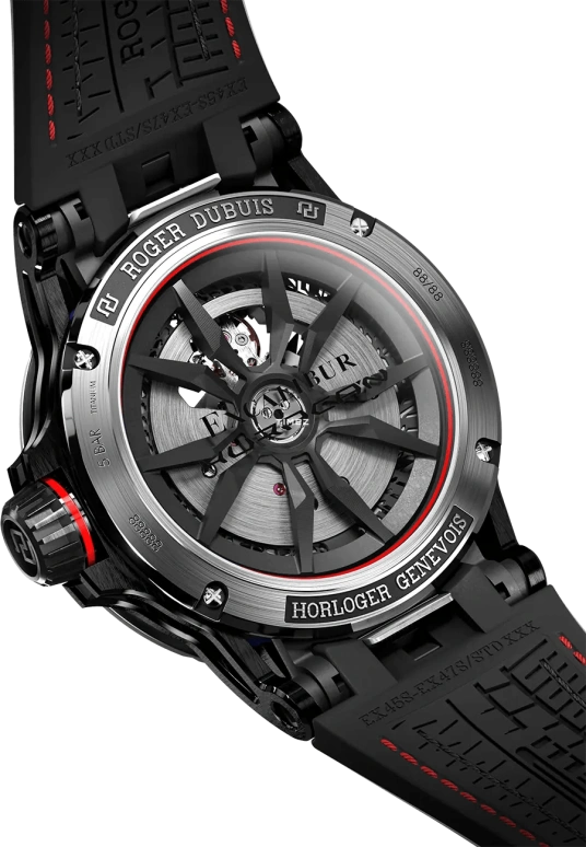 Roger Dubuis,Excalibur 45mm,45mm,Titanium Gold,Skeleton,Automatic,Day,60hours,RDDBEX1008