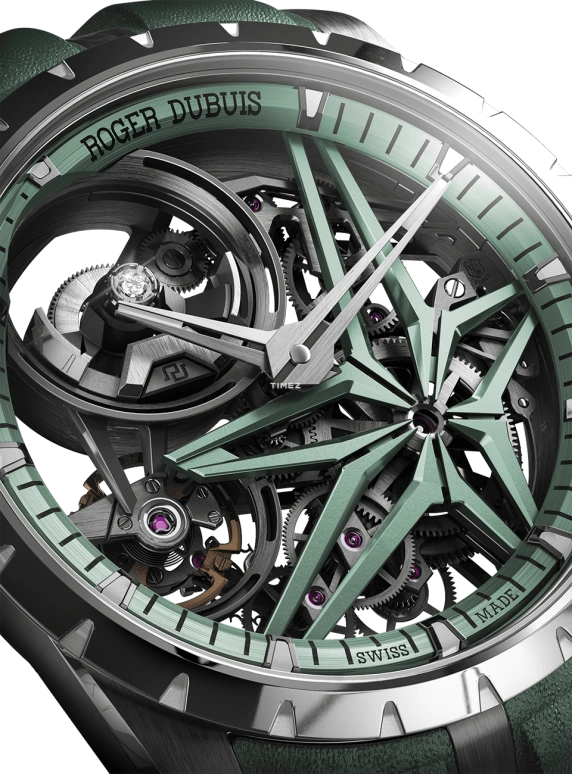 Roger Dubuis,Excalibur 42mm,42mm,Platinum,White,Automatic,72hours,In-house Caliber,RDDBEX1010