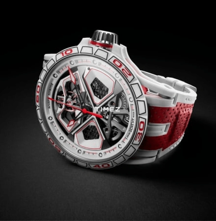 Roger Dubuis,Excalibur Spider 45mm,45mm,Composite,Grey,Skeleton,White,Automatic,Day,72hours,RDDBEX1040