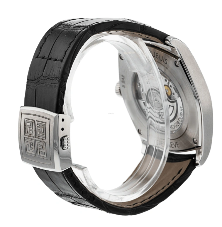 Roger Dubuis,La Monégasque 42mm,42mm,Stainless Steel,Grey,Black,Automatic,48hours,In-house Caliber,RDDBMG0001
