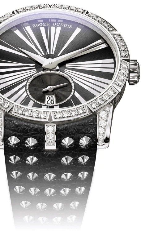 Roger Dubuis,Excalibur 36mm,36mm,White Gold,Black,Automatic,Day,48hours,RDDBEX0666